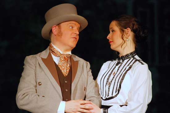 Derek Drennan and Emma Bryant in 'The Likes Of Us' (STC 2011)